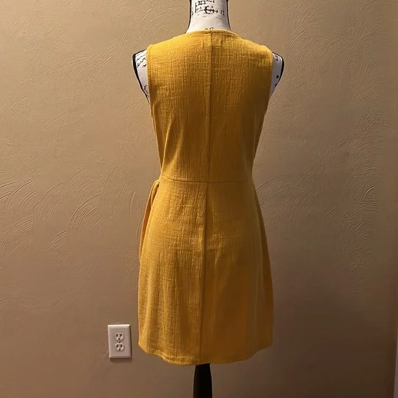 Madewell Faux Wrap Dress - Picture 3 of 4